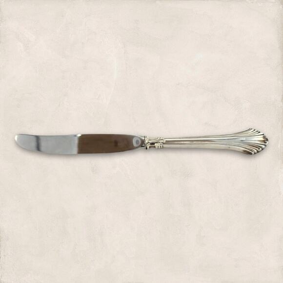 1 WALLACE STERLING SILVER 9" DINNER KNIFE FRENCH REGENCY VERY GOOD CONDITION - Picture 1 of 4